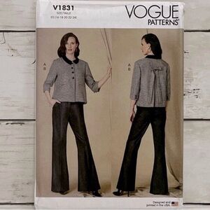 ⭐️5 for $28⭐️ NEW Vogue Patterns V1831 Sewing Patterns PLUS SIZE UNCUT